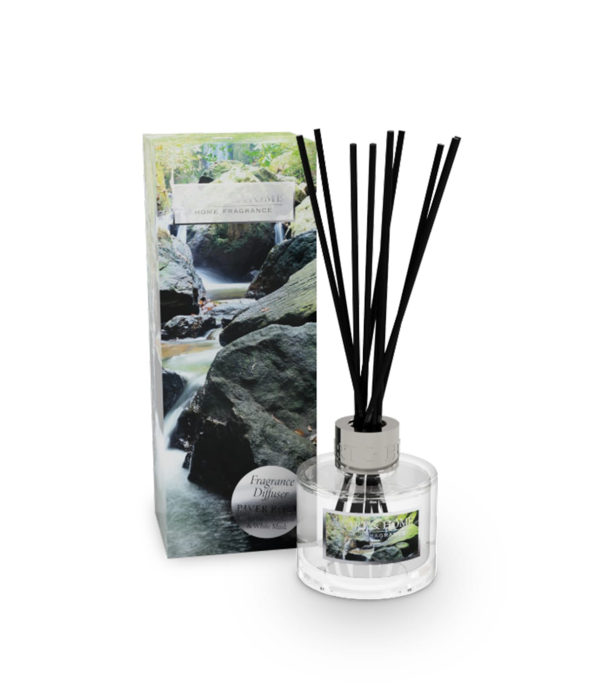 River Rock Reed Diffuser - 70ml - Up to 12 Weeks of Fragrance