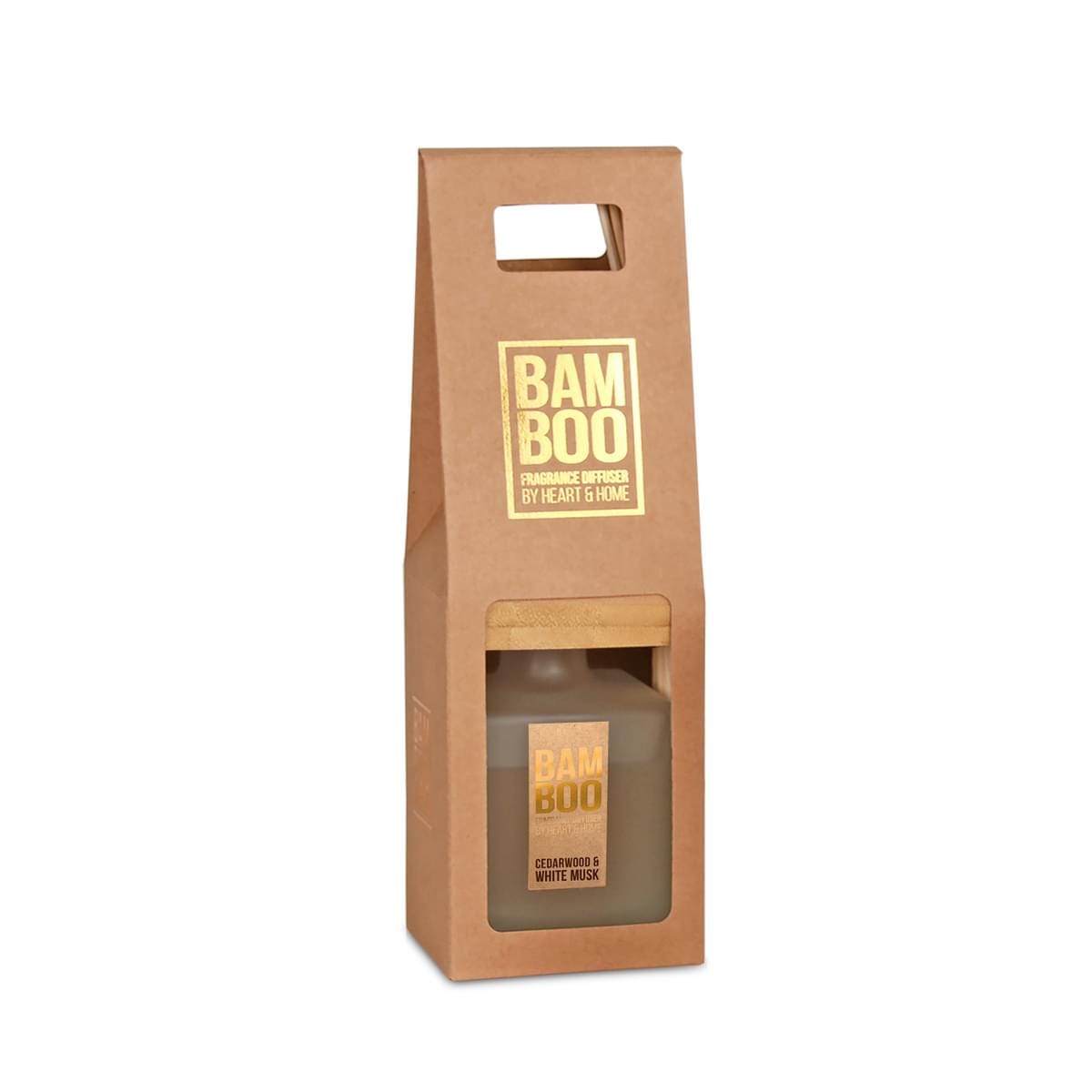 Cedarwood & White Musk Fragrance Diffuser -140ml - Up to 16 Weeks of Fragrance