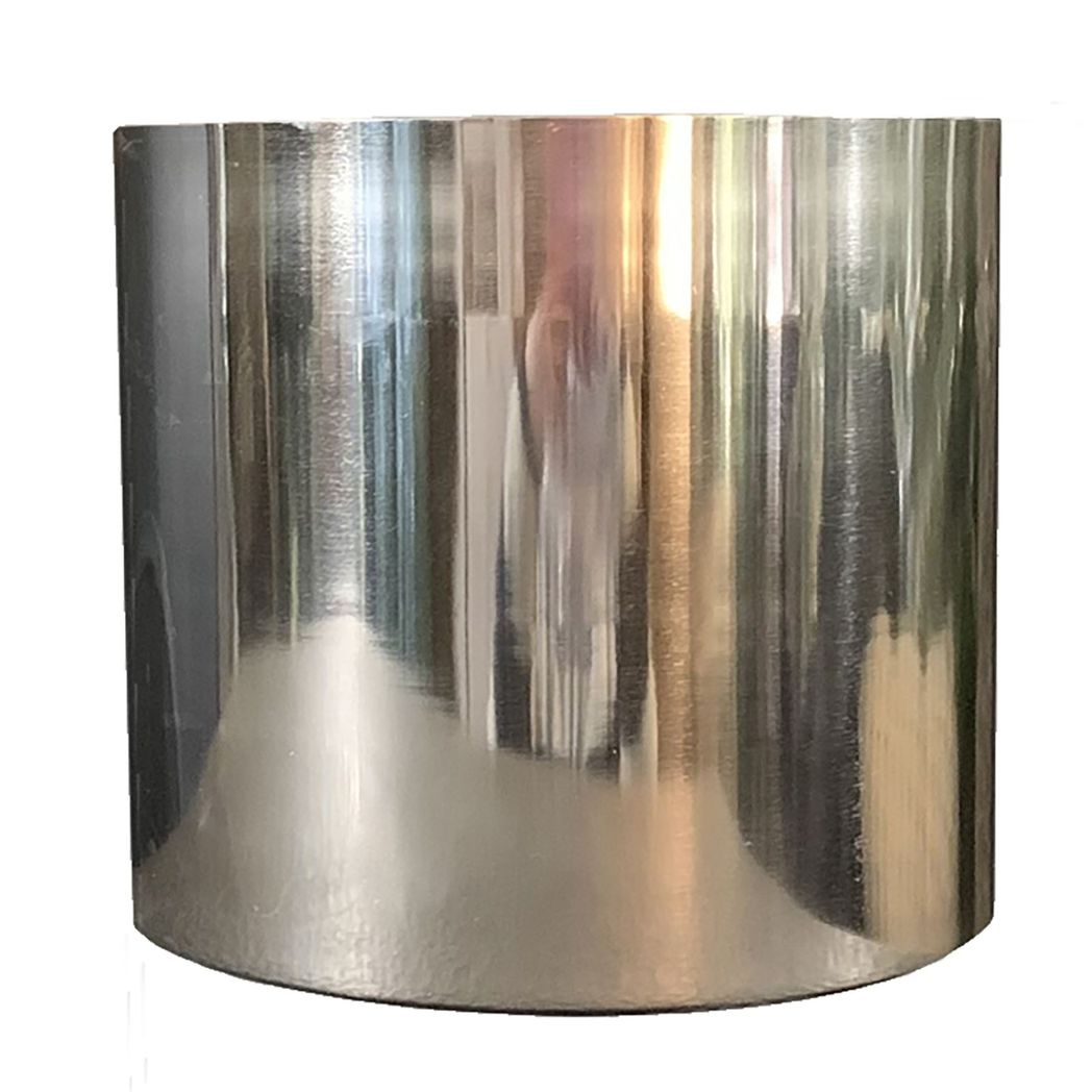 90cm Artificial Areca Palm Plant Twisted Detail Trunk with Silver Metal Plater
