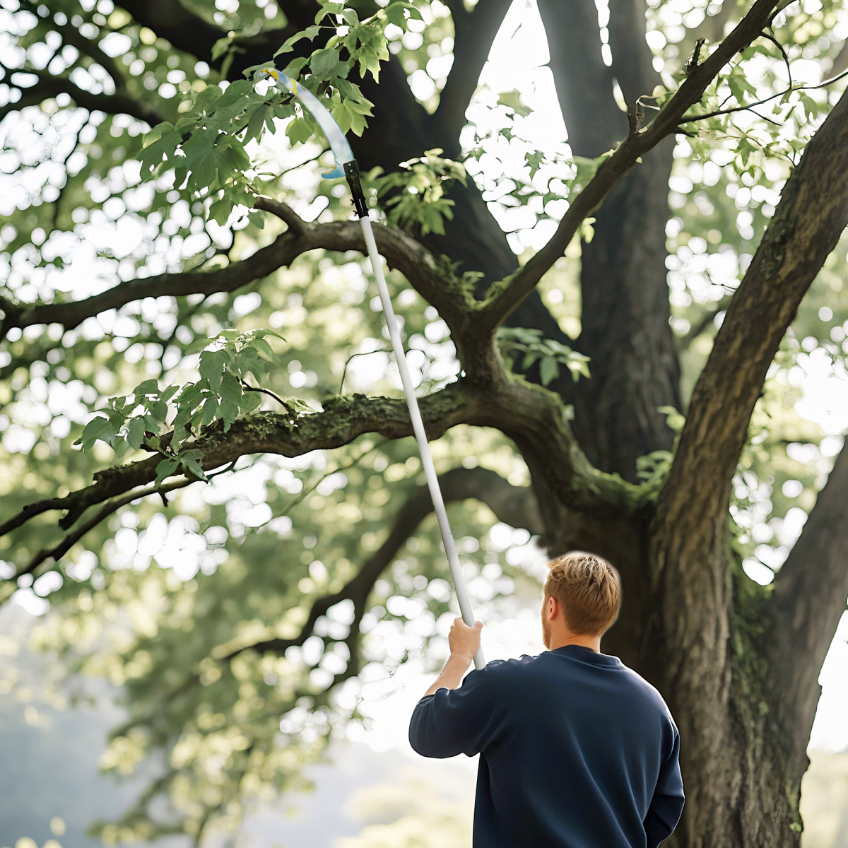 Outsunny Adjustable Telescopic Tree Lopper - Reach New Heights in Pruning!