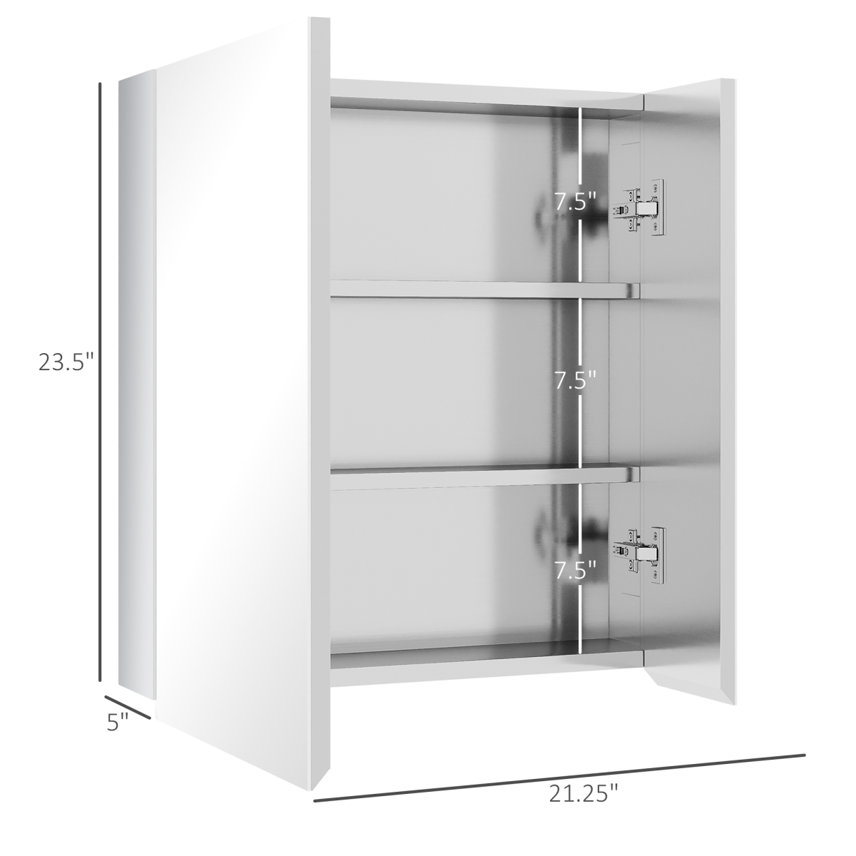 Bathroom Cabinet with Mirror ( Amazon Shipping)（Prohibited by WalMart）