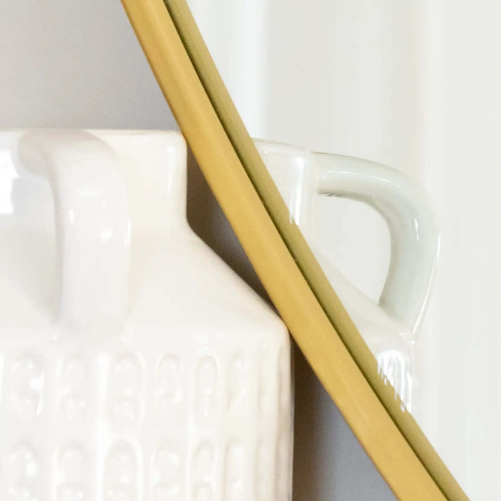 Izumi Gold Irregular Mirror - Elegant 120cm x 90cm Statement Piece