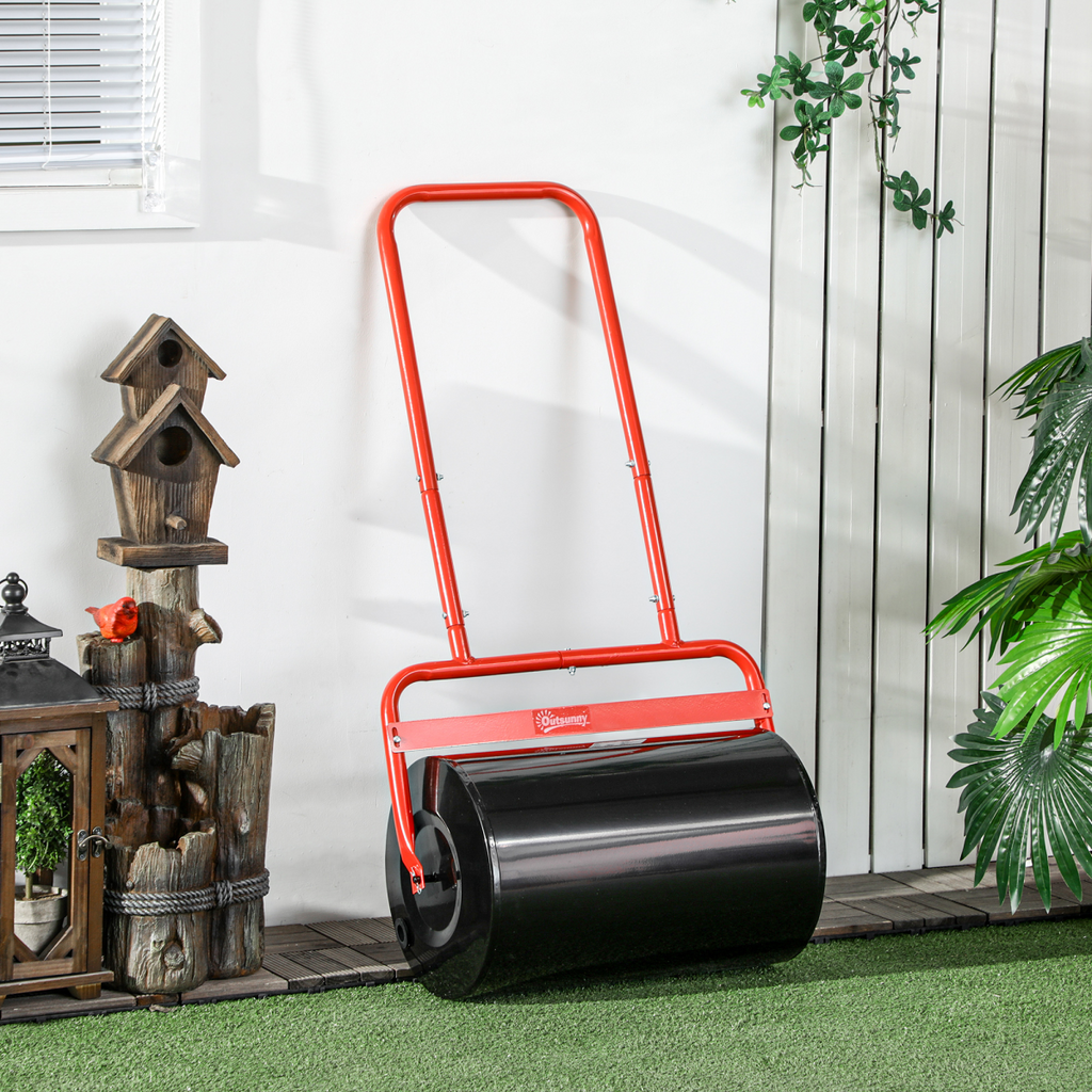 Outsunny 38L Dual-Fill Lawn Roller - Effortlessly Flatten Your Garden!