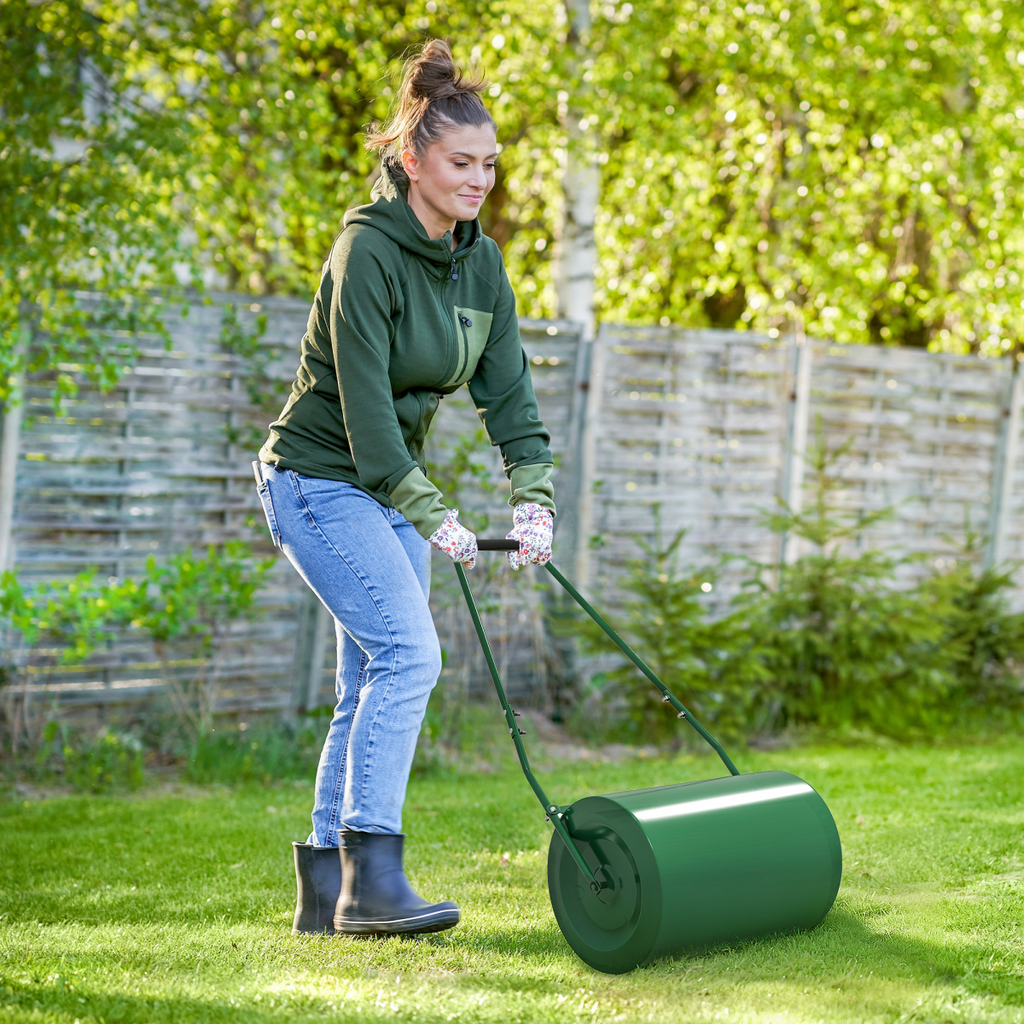 Ultimate Heavy-Duty Lawn Roller - Achieve a Flawless Garden Finish!