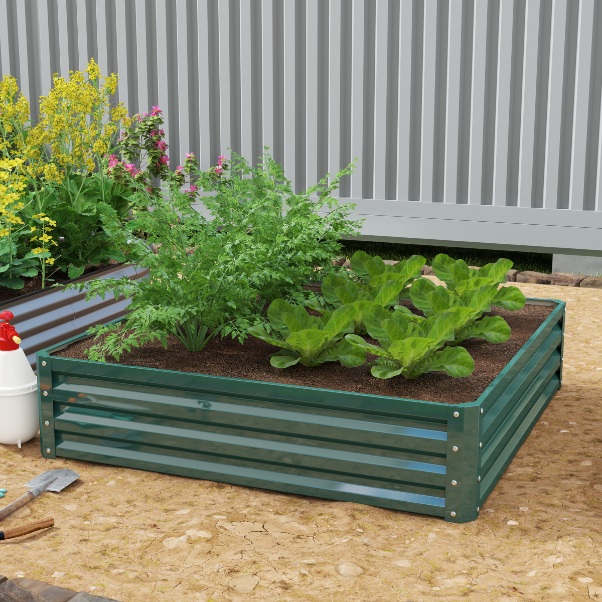 Modular Raised Garden Bed Kit: Elevate Your Outdoor Planting Adventure!