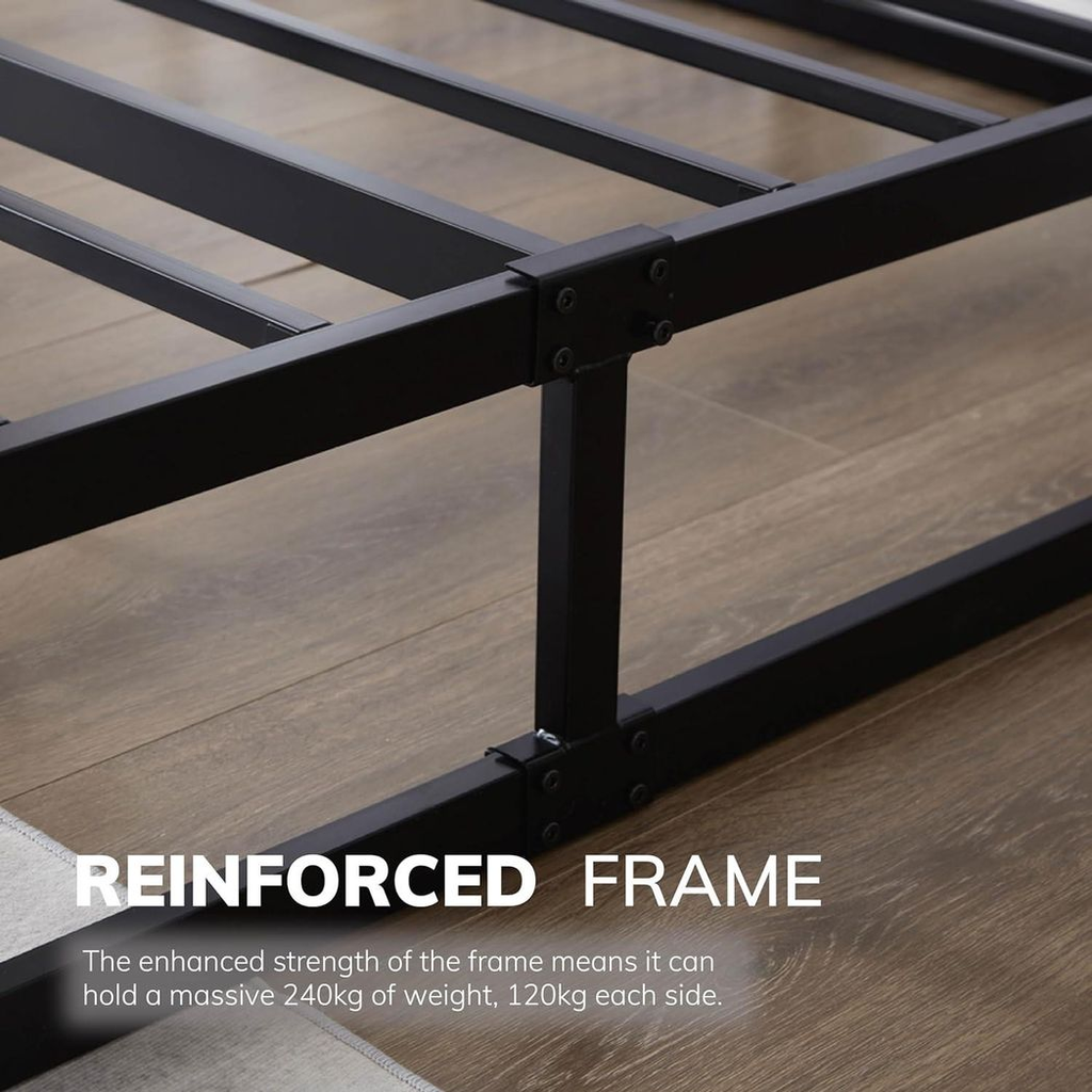 Double Metal Bed Frame Square Tube - Improved