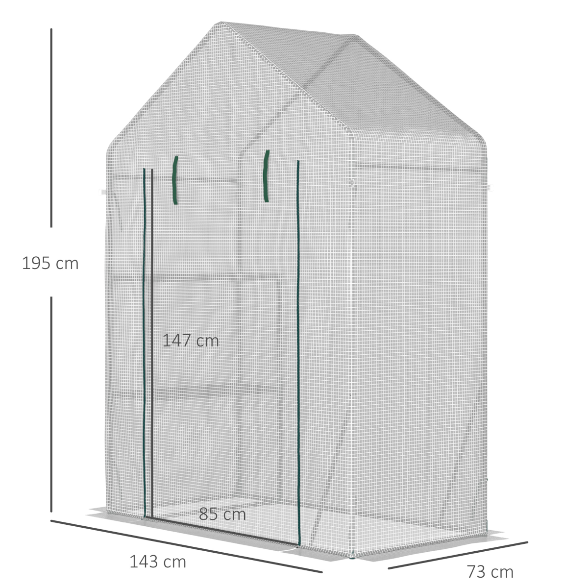 Outsunny Portable Greenhouse: Extend Your Growing Season with Ease!