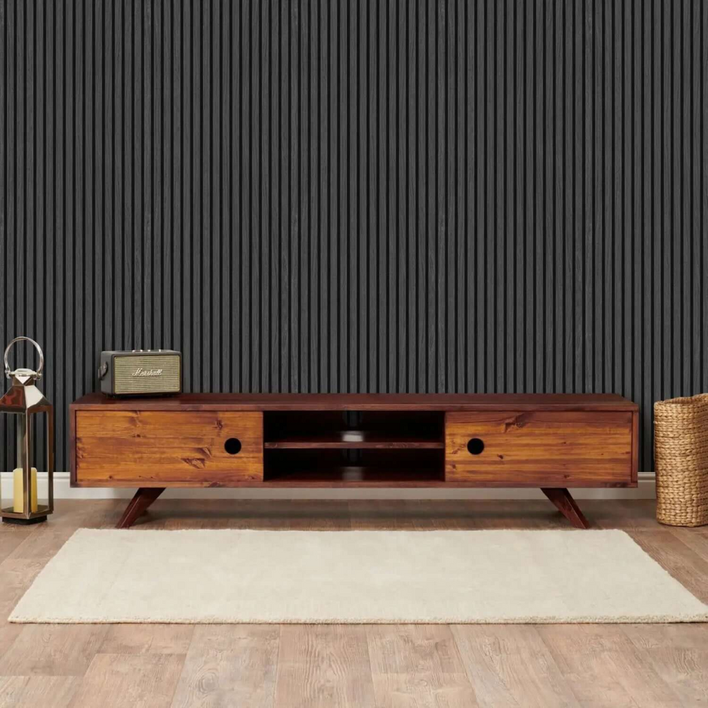 Black Oak Acoustic Wall Panels: Elegant Sound Absorption for Modern Spaces