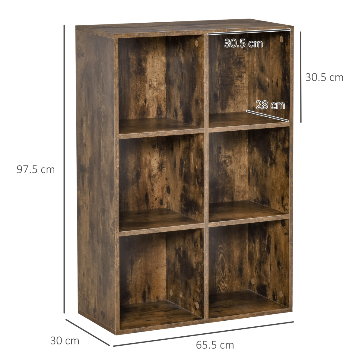 Versatile Cubic Cabinet Bookcase: Stylish Storage Solution for Home & Office