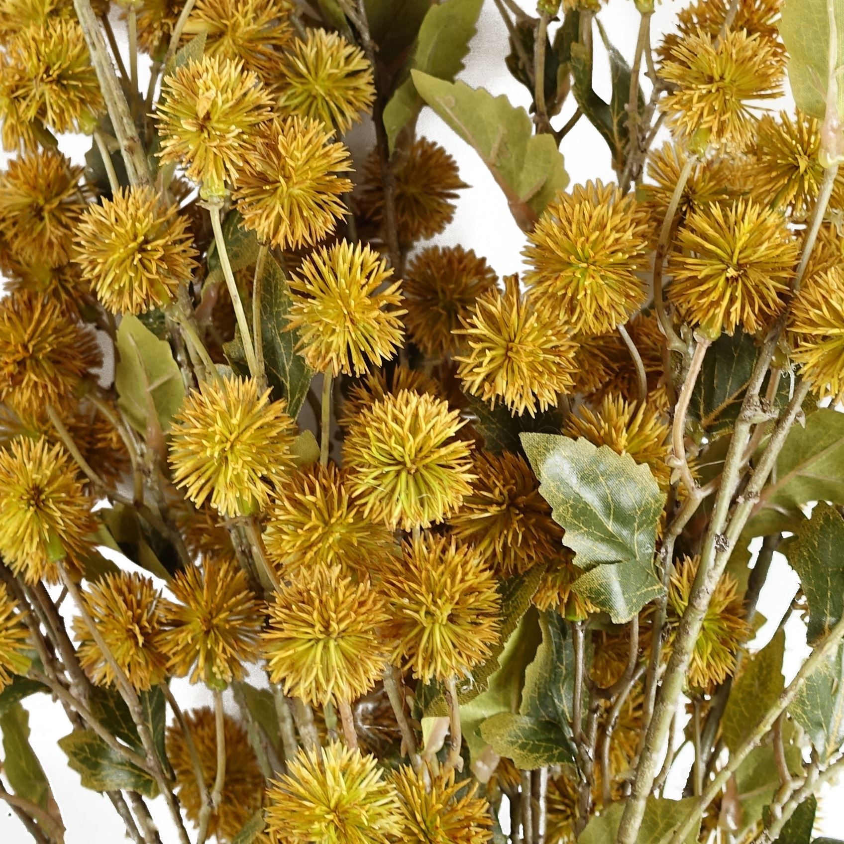 85cm Craspedia Stem Yellow Artificial
