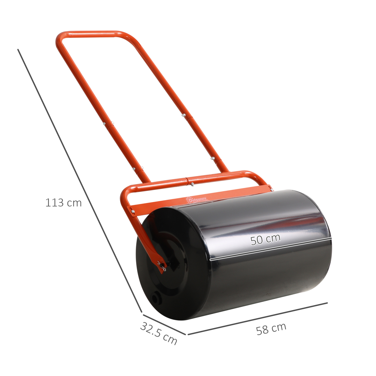 Outsunny 38L Dual-Fill Lawn Roller - Effortlessly Flatten Your Garden!