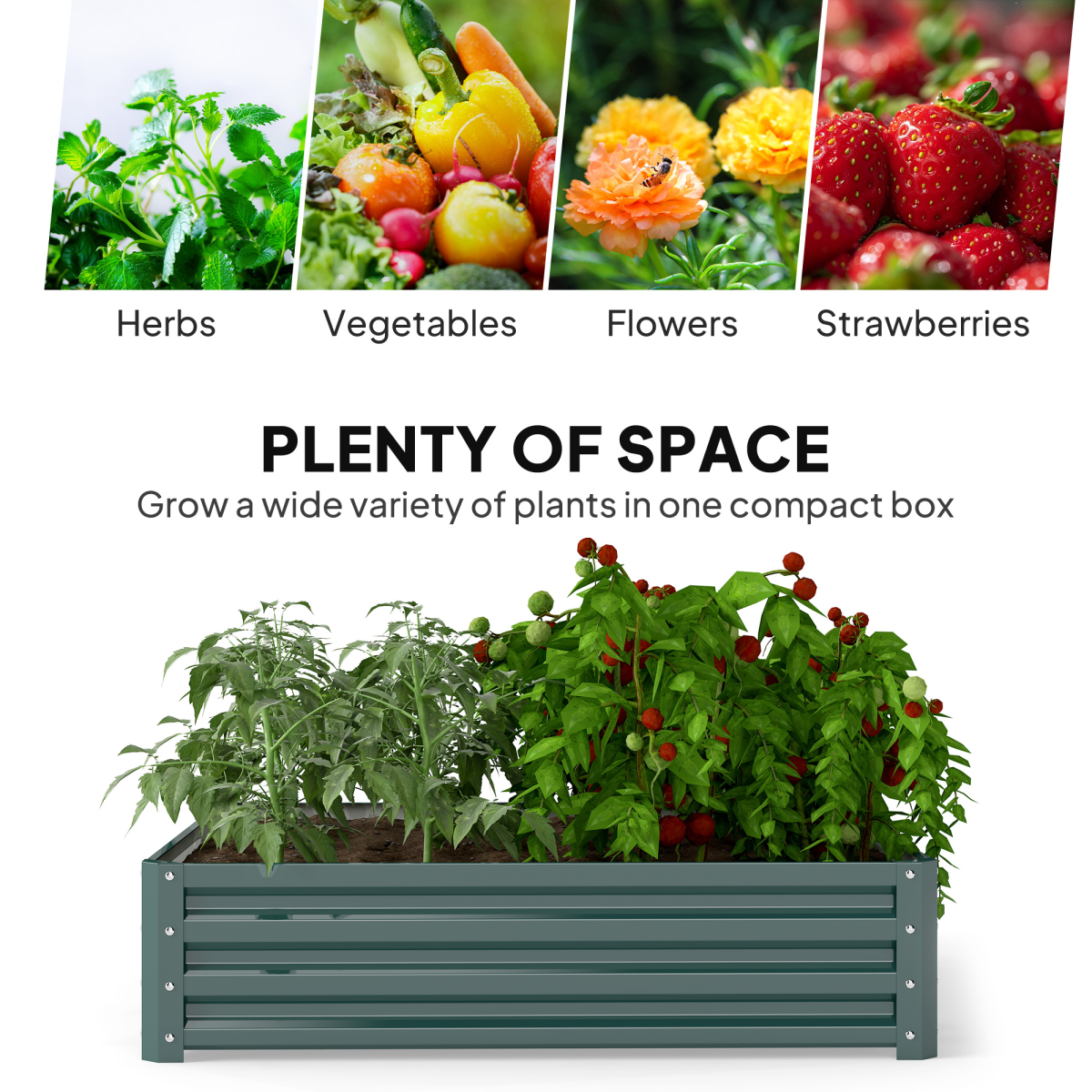 Modular Raised Garden Bed Kit: Elevate Your Outdoor Planting Adventure!