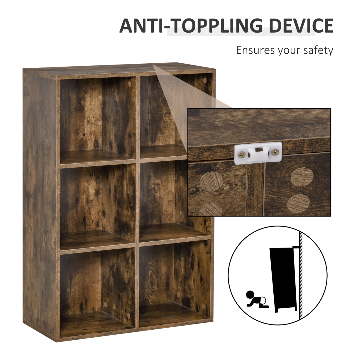 Versatile Cubic Cabinet Bookcase: Stylish Storage Solution for Home & Office