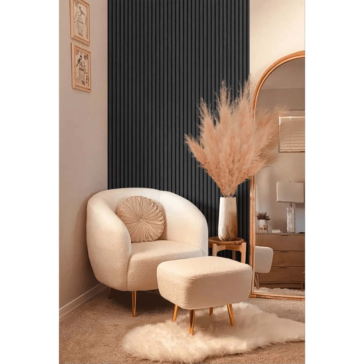 Black Oak Acoustic Wall Panels: Elegant Sound Absorption for Modern Spaces