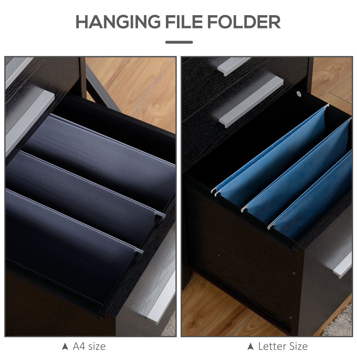 Compact Office Storage Cart with Wheels - Secure & Stylish Design