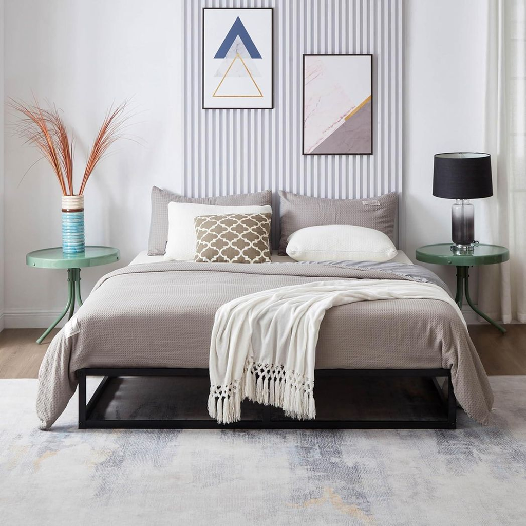 Double Metal Bed Frame Square Tube - Improved