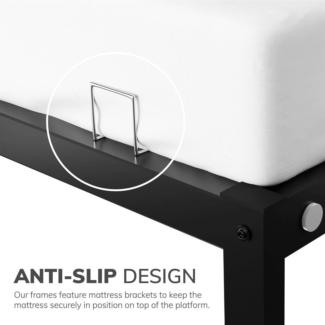 Double Metal Bed Frame Square Tube - Improved