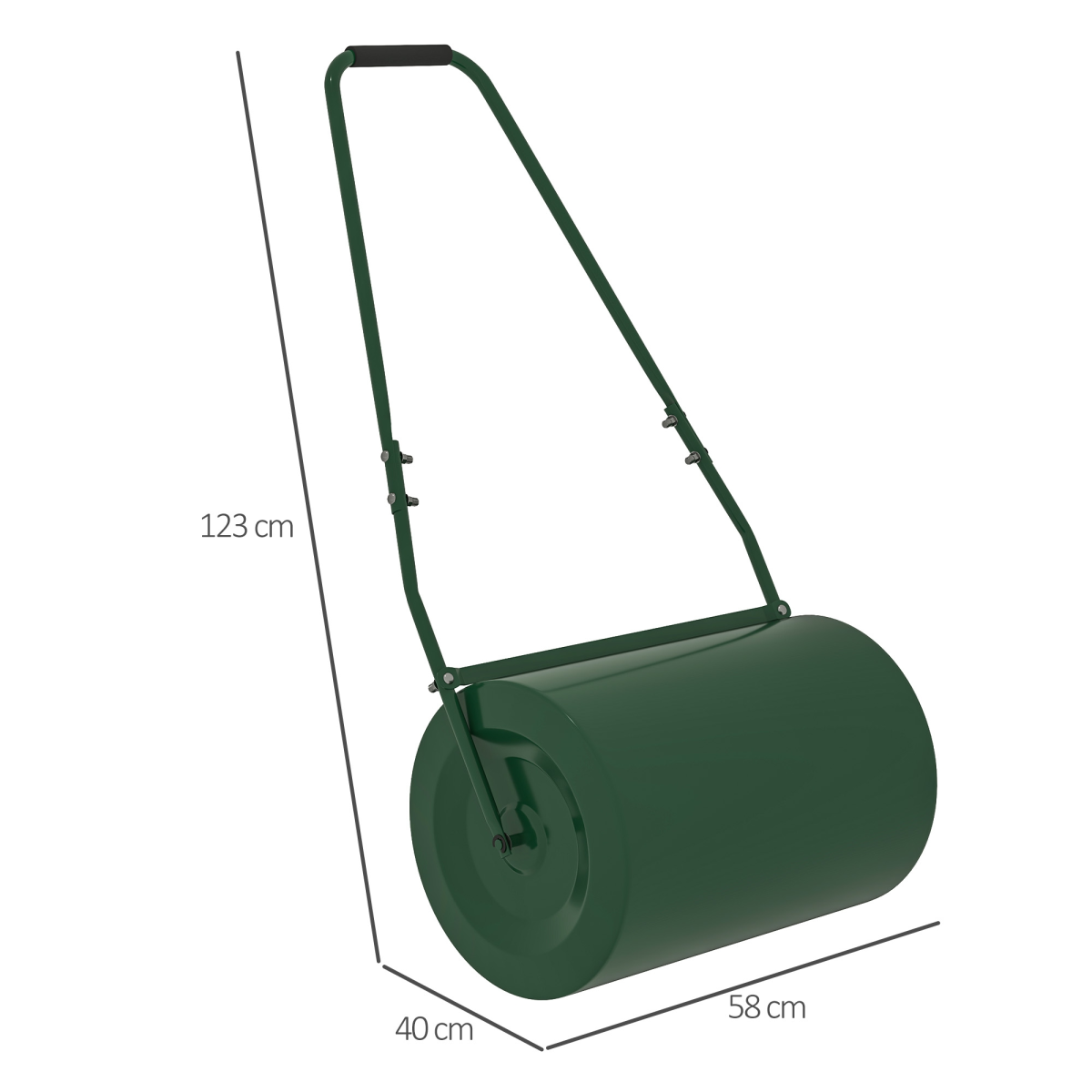 Ultimate Heavy-Duty Lawn Roller - Achieve a Flawless Garden Finish!