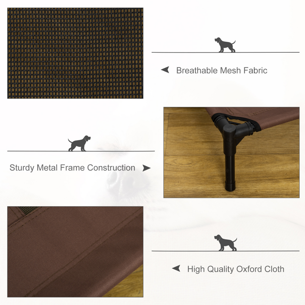 Pet Bed Raised Cot Dog Cat Elevated Puppy Hammock Camping Portable Waterproof