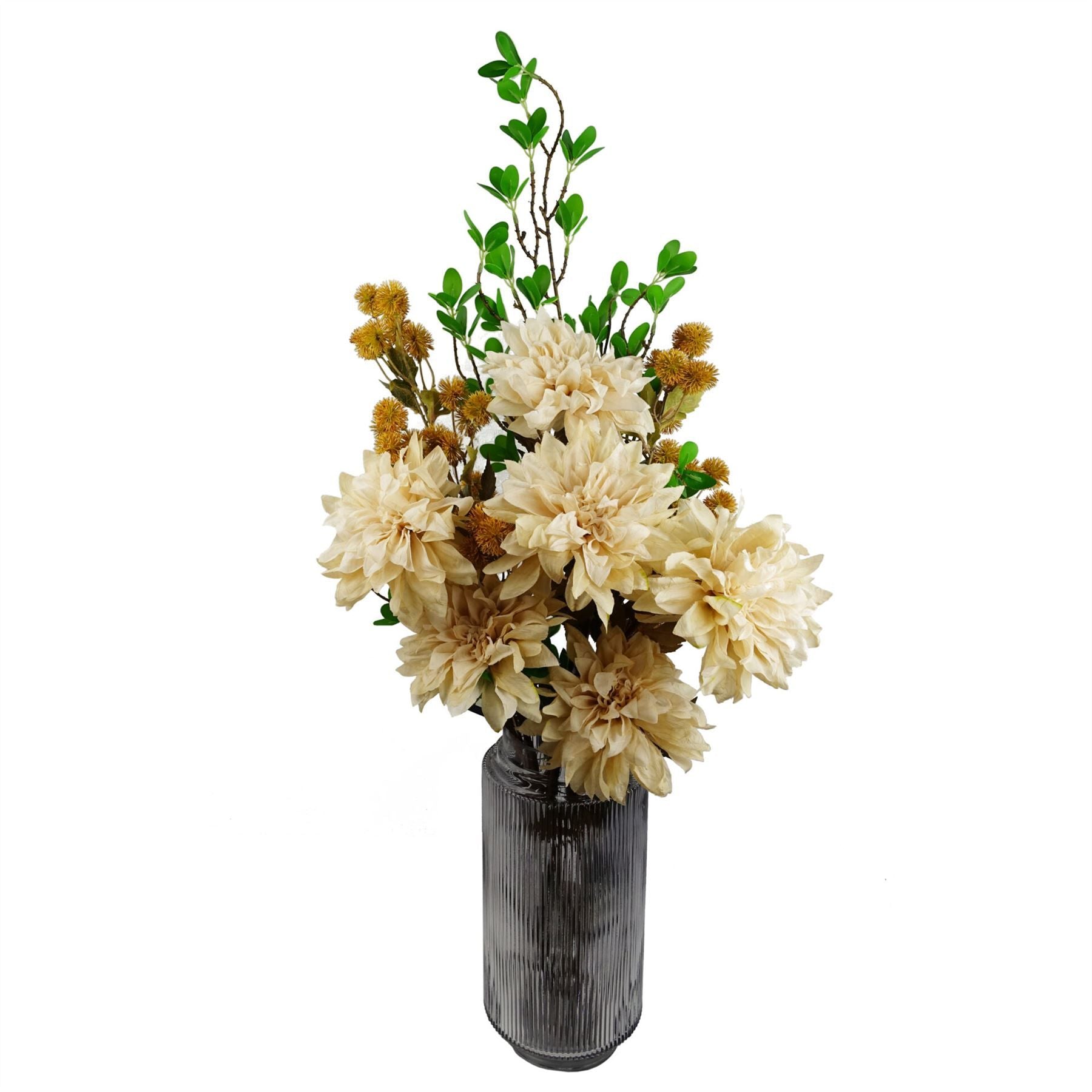 85cm Craspedia Stem Yellow Artificial