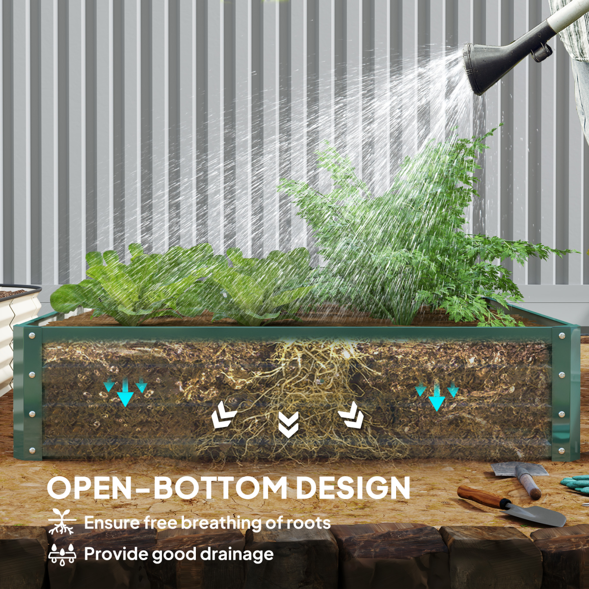 Modular Raised Garden Bed Kit: Elevate Your Outdoor Planting Adventure!