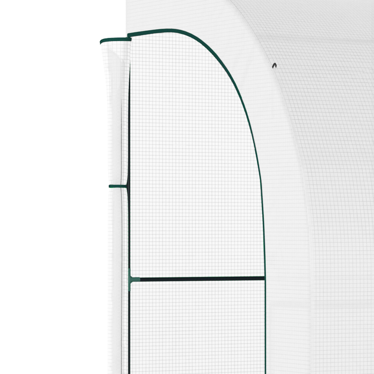 Outsunny 300x150 Greenhouse: Walk-in Garden Nursery with Ventilated Cover