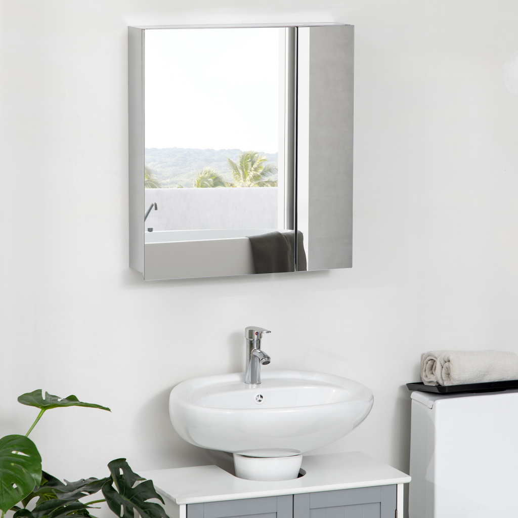 Bathroom Cabinet with Mirror ( Amazon Shipping)（Prohibited by WalMart）
