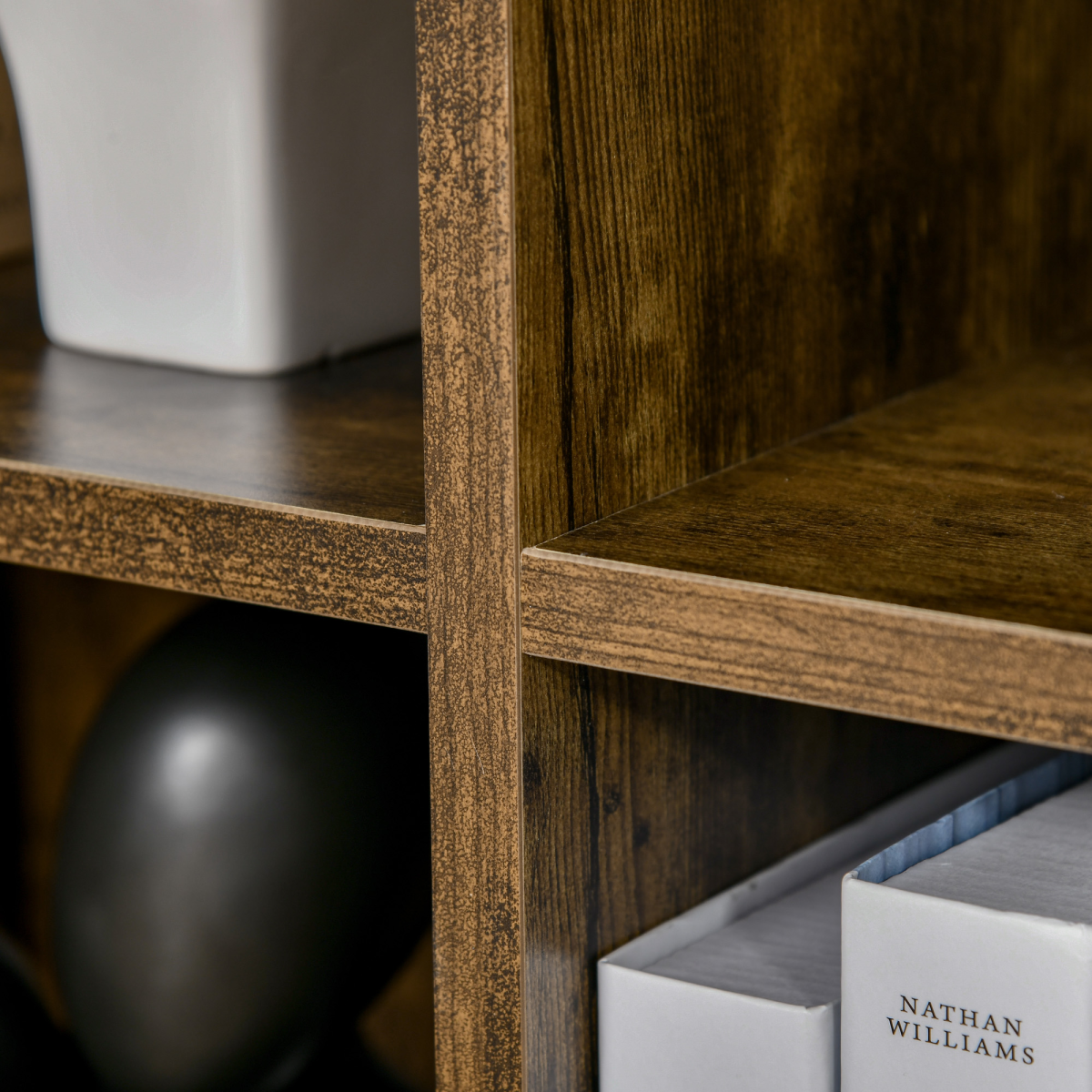 Versatile Cubic Cabinet Bookcase: Stylish Storage Solution for Home & Office