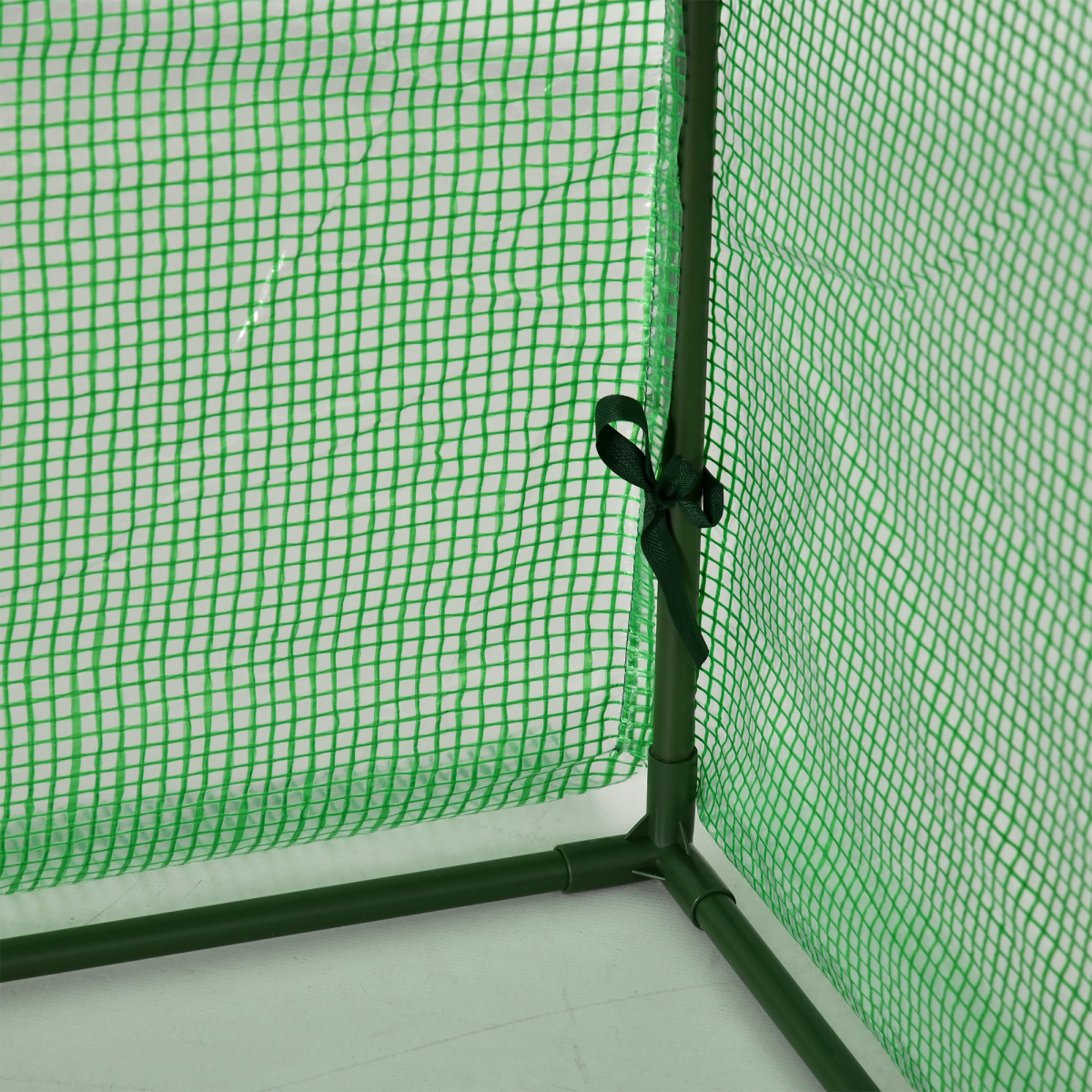 Durable Tunnel Greenhouse with Zippered Doors - Ideal for Backyard Gardens