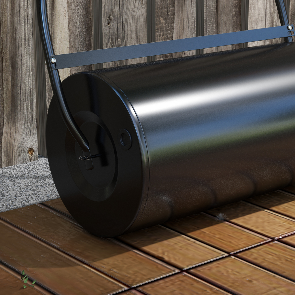 Durable 46L Lawn Roller: Heavy-Duty Garden Roller for Perfectly Flattened Grass