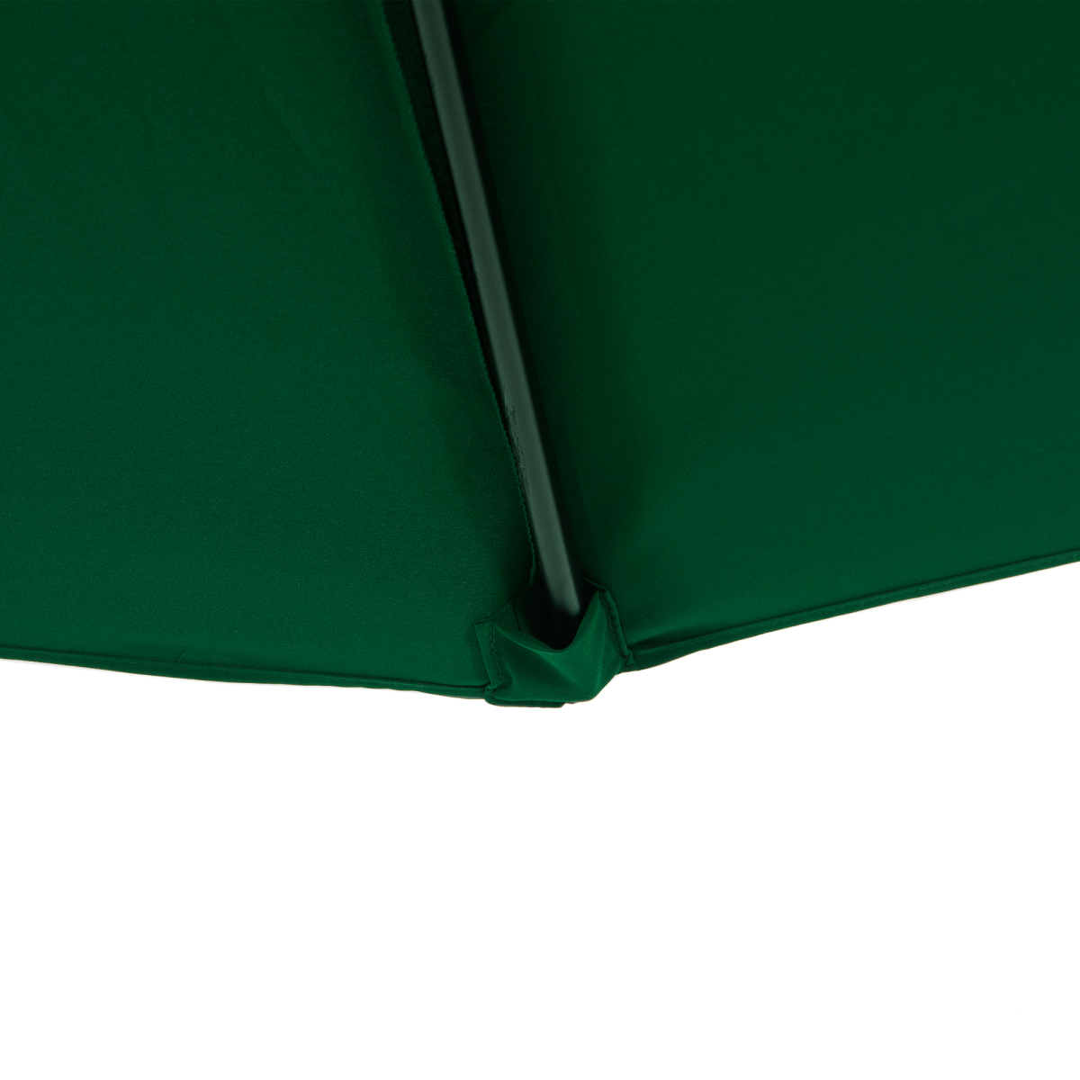 3m Half Parasol Umbrella Metal Frame Crank NO BASE INCLUDED, Green