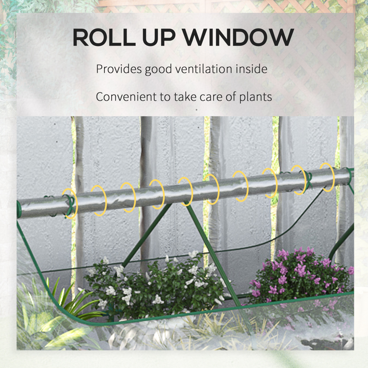 Versatile Steel Raised Garden Bed with Greenhouse Cover for Year-Round Growing