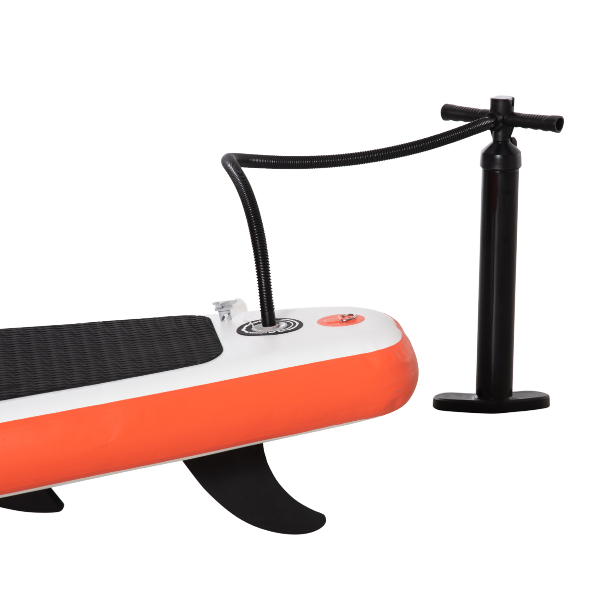 10Ft Inflatable Paddle Stand Up Board w/ Adjustable Paddle, Non-Slip Deck Board