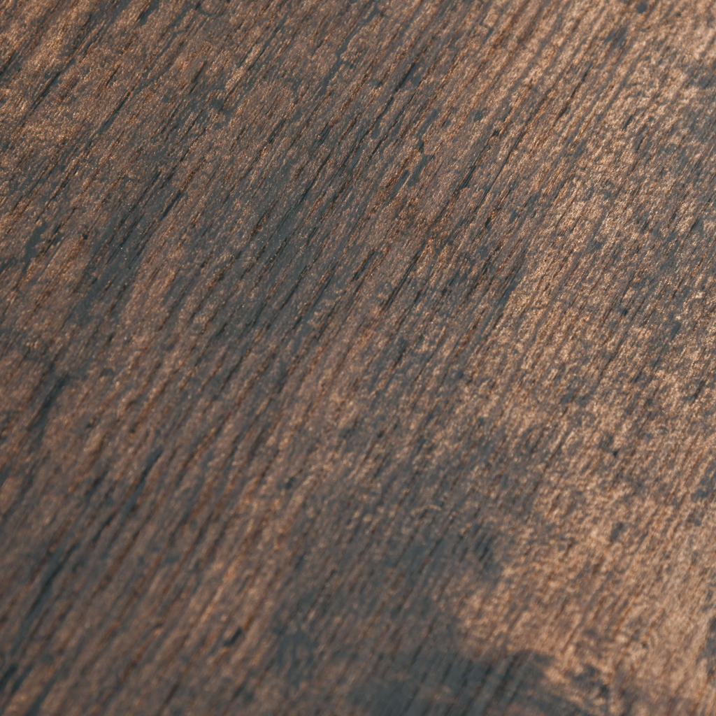Rustic Brown Writing Desk - Minimalist Computer Workstation with Storage Shelf