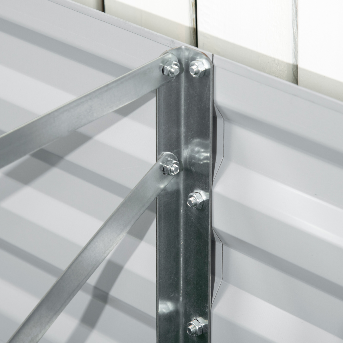 Galvanized Steel Raised Garden Beds - Durable Outdoor Planters, 180x90cm