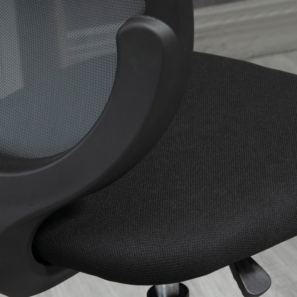 Vinsetto Adjustable Draughtsman Chair - Comfort & Support for Tall Offices