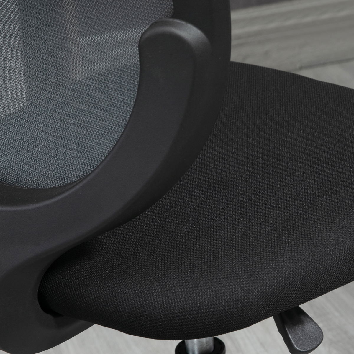 Vinsetto Adjustable Draughtsman Chair - Comfort & Support for Tall Offices