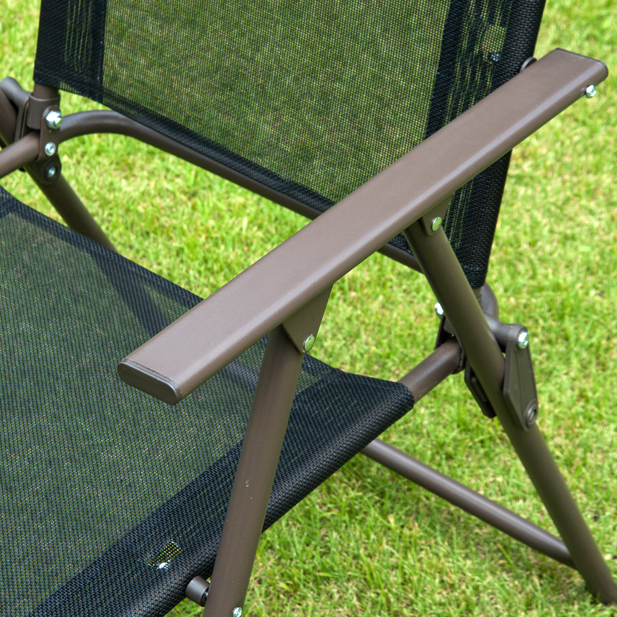 6 Pcs Bistro Set, Texteline-Black