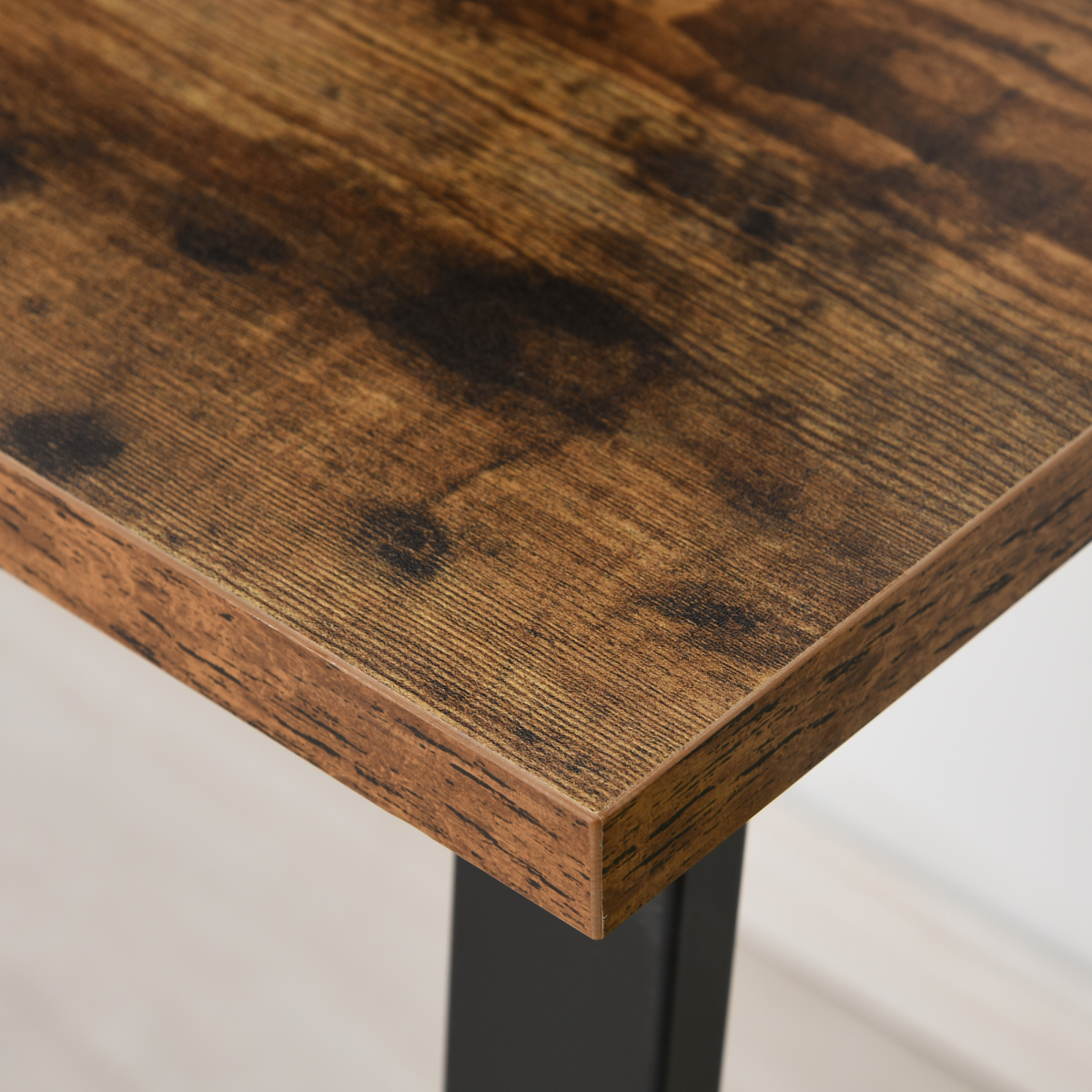 Industrial Chic Writing Desk: Sleek Workstation for Inspired Productivity