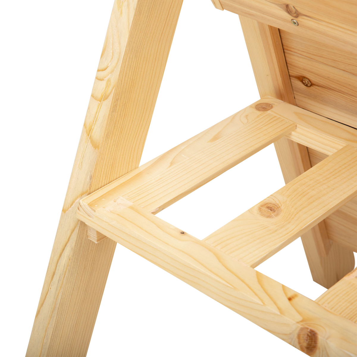 3 Tier Wooden Stand Vertical Plant Bed Storage & Clapboard & Hooks, 120x68x80cm