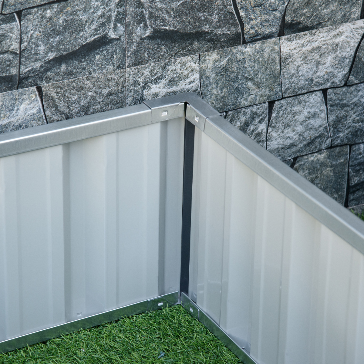 Outsunny Metal Raised Garden Bed – Spacious 2.6m Planter with Free Gloves!