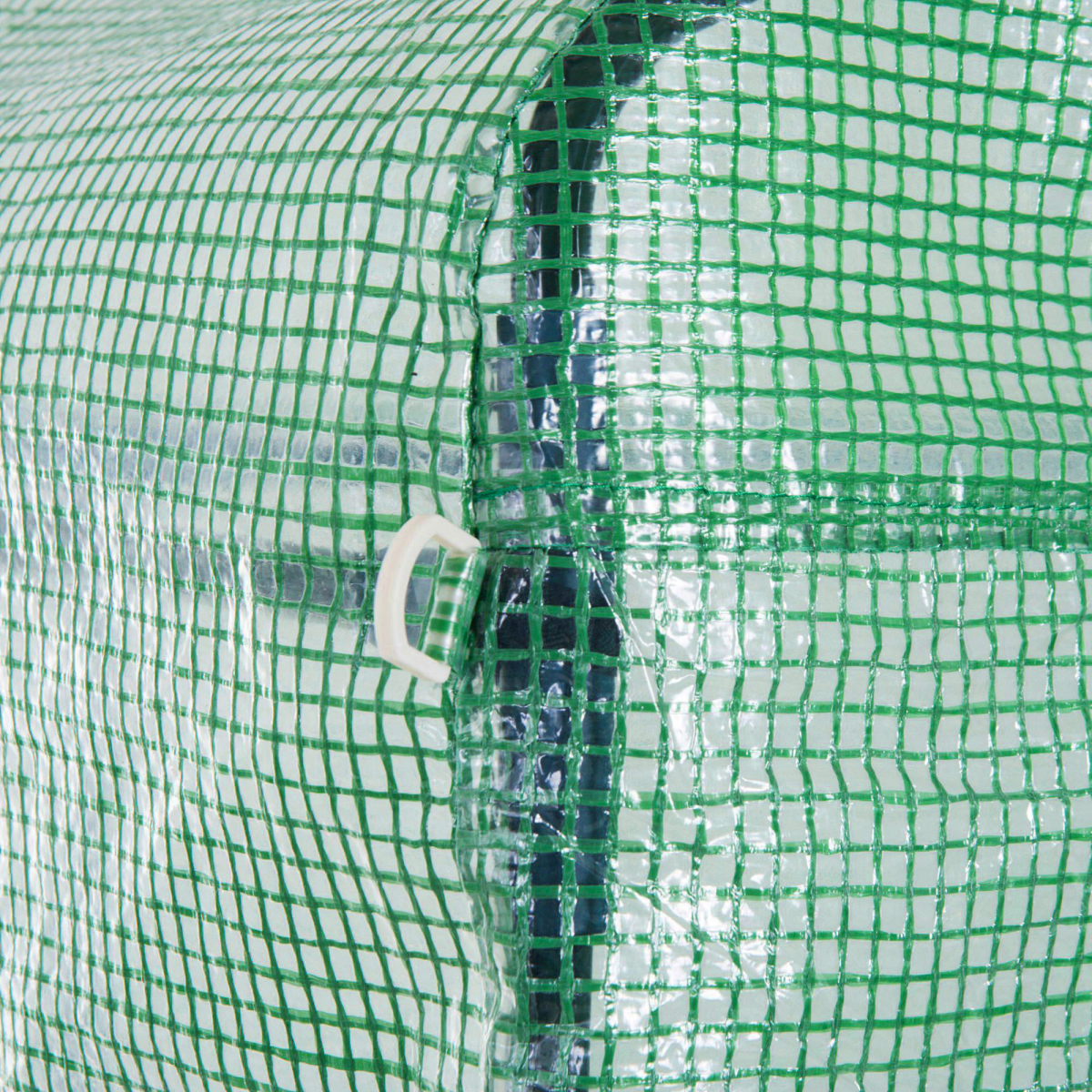 3 x 3 x 2 m Polytunnel Greenhouse Pollytunnel Tent w/ Steel Frame Green
