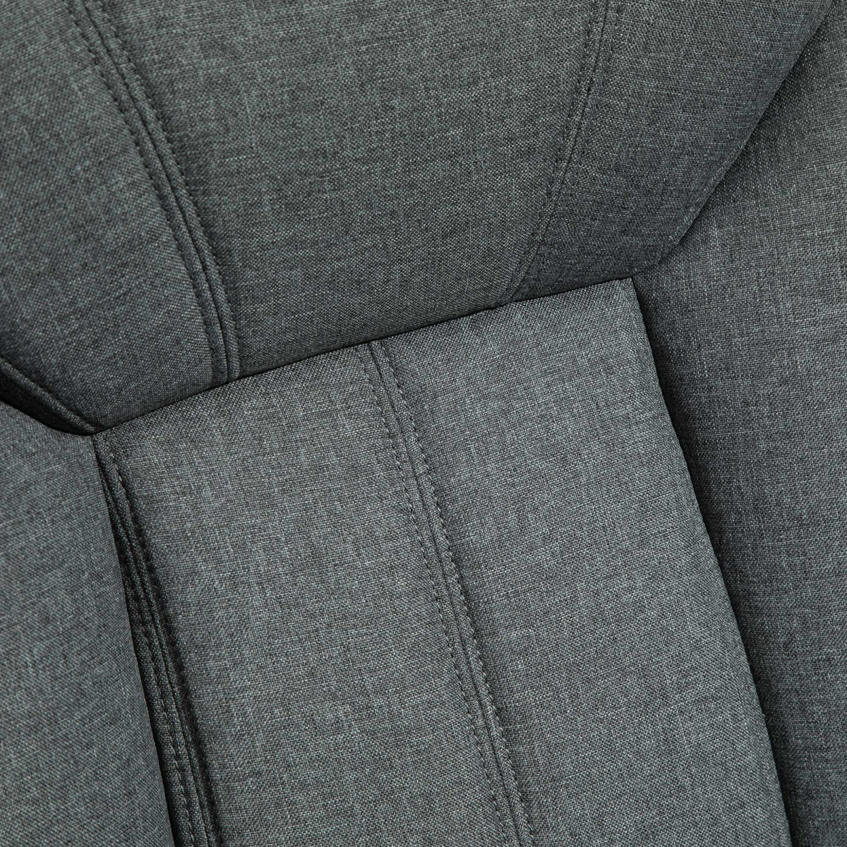 High Back Home Office Chair Computer Desk Chair w/ Arm, Swivel Wheels, Grey