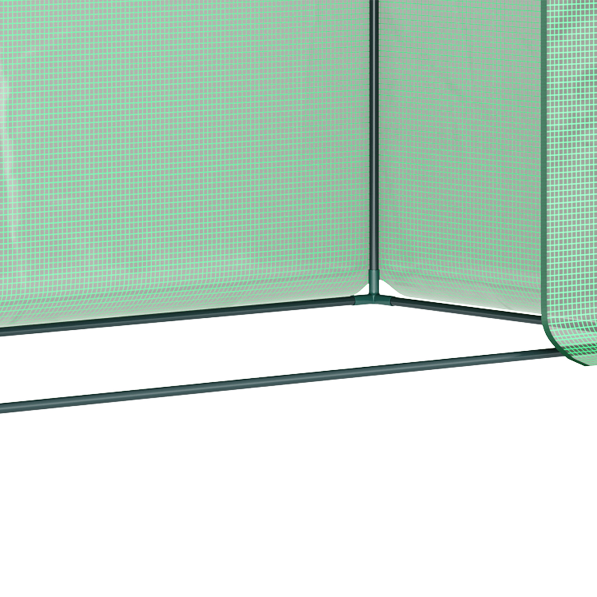 Outsunny Portable Garden Greenhouse with UV-Resistant Cover & Ventilation Windows