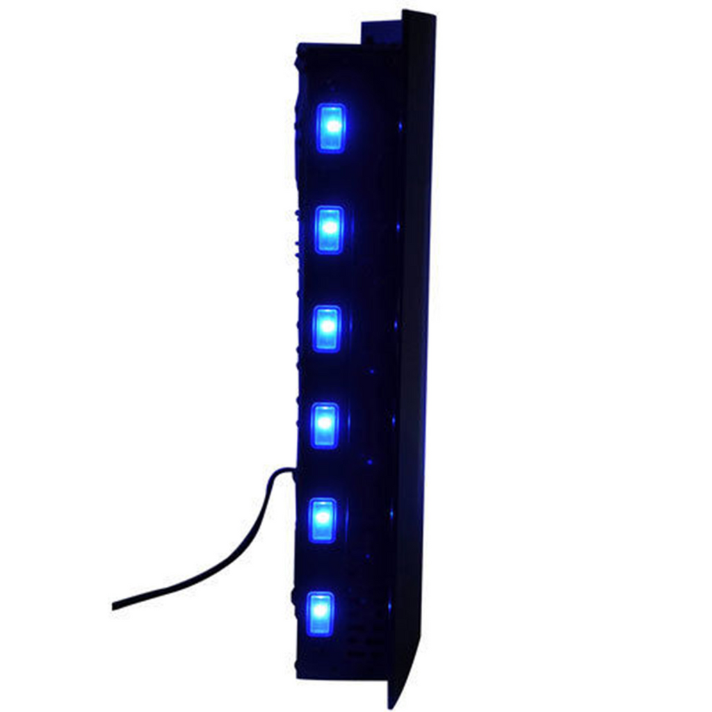 Electric Wall Mounted Fire Place Slimline Plasma Fan Heater Backlit 900/1800W