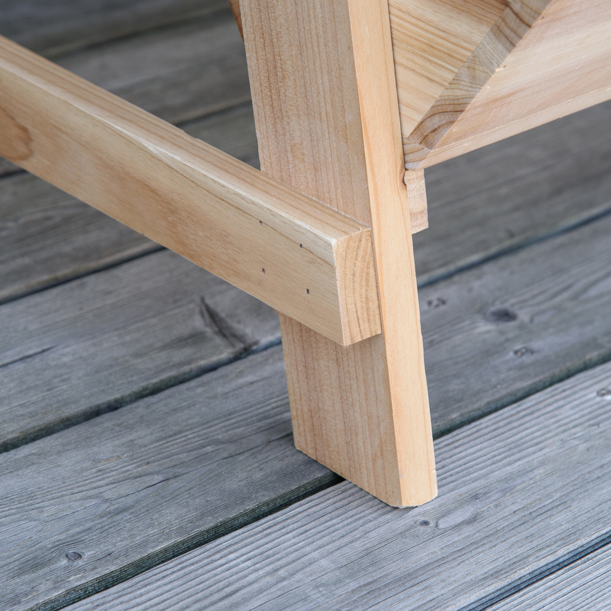 Wood Raised Garden Bed Planter Box with Stand
