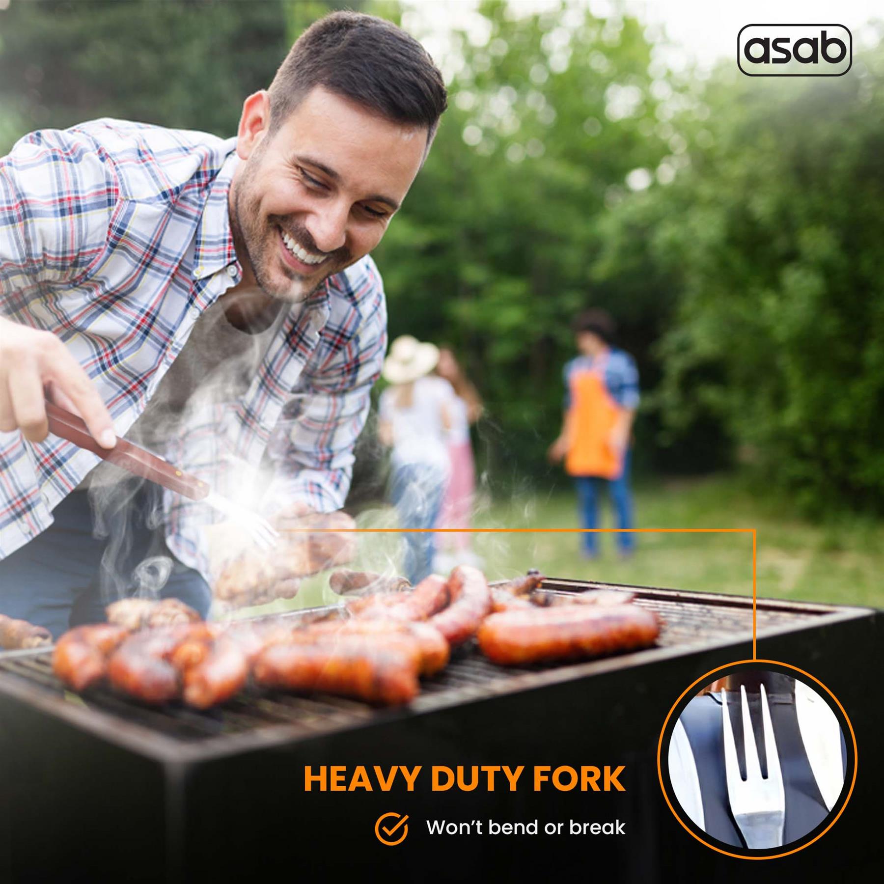 7pc BBQ Tools Set barbecue