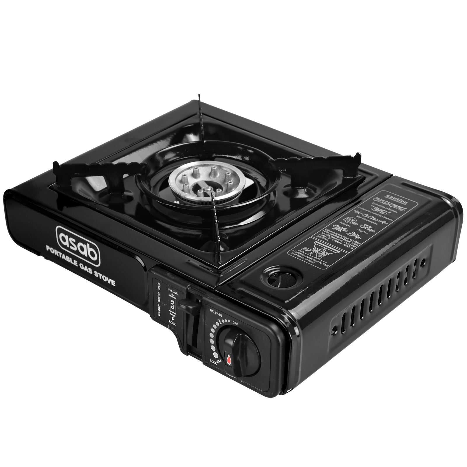 Portable Camping Gas Stove BLACK | 651046 DGI-2200 CG-2500 MS-2500 BDZ-155-A n1054  N 5585 OO3954  66091C