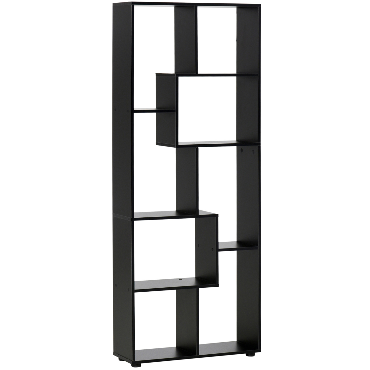 Stunning 178cm 8-Shelf Black Bookcase – Stylish Storage for Every Room!