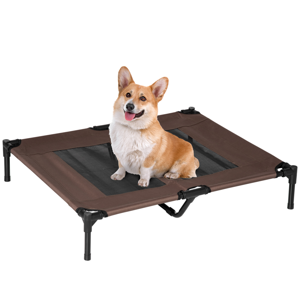Pet Bed Raised Cot Dog Cat Elevated Puppy Hammock Camping Portable Waterproof